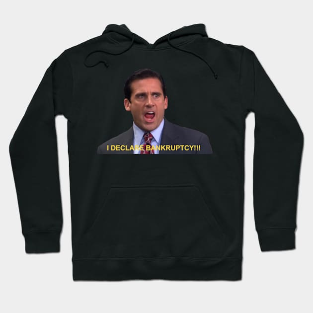 The Office Michael Scott Bankruptcy Hoodie by charm3596